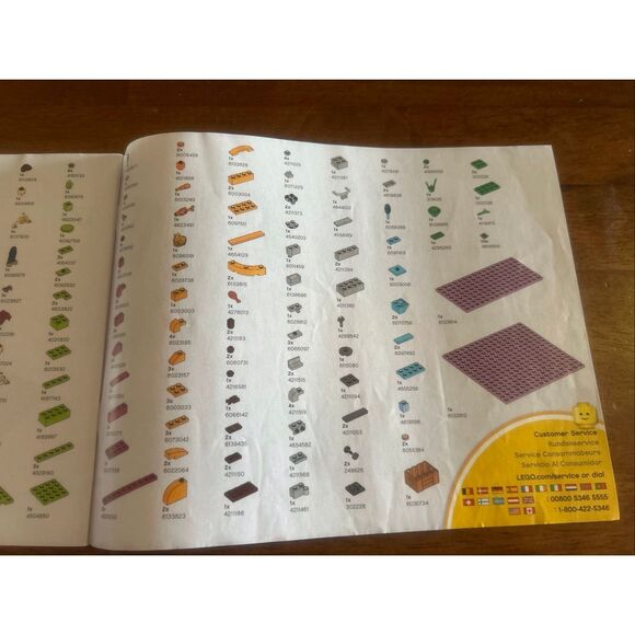 LEGO Friends Heartlake Supermarket #41118 Instruction Booklets Only 1 & 2 (6002) - Picture 5 of 10